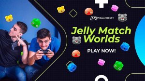 Jelly Match Worlds - Online Puzzle Game