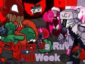 Friday Night Funkin&rsquo; Ruv Vs Tricky Rhythm Game Arcade Game