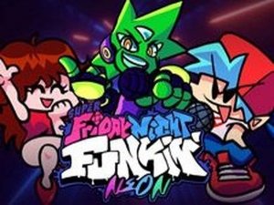Super Friday Night Funkin Neon Online Arcade Game