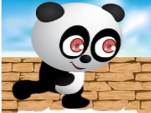 Christmas Panda Run Action Game