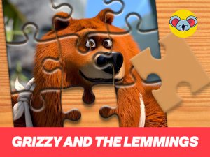 Grizzy and the Lemmings Jigsaw Puzzle Online Game - Puzzle Game