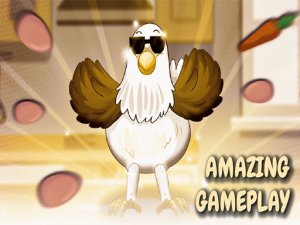 Egg Fry: Rooster Egg Defense Arcade Game