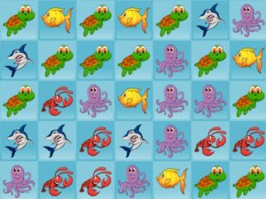 Sea World Collection Puzzle Game - Match 3 Puzzle