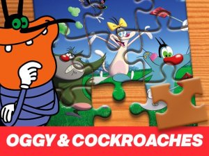 Oggy and the Cockroaches Jigsaw Puzzle Online Game - Puzzle Game