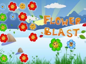 Flower Blast Puzzle Game