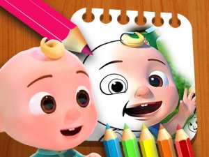 Cocomelon Coloring Book Online Coloring Game