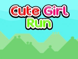Cute Girl Run Online Arcade Game
