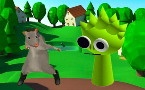 Ratomilton Meets Sprunki: Physics Puzzle Adventure Online Game