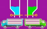 Color Water Trucks Online Puzzle Game