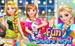 Fun Sisters Night: Princess Dress Up Online Game - Dress Up Game
