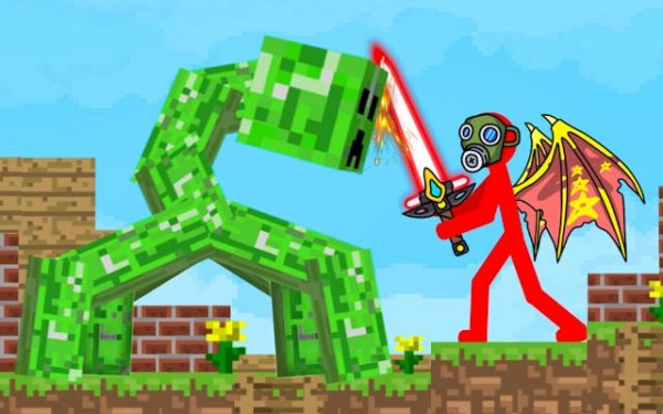 Stickman Mega Boss Battles: Epic Fighting Game Online