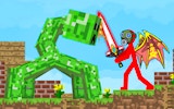 Stickman Mega Boss Battles: Epic Fighting Game