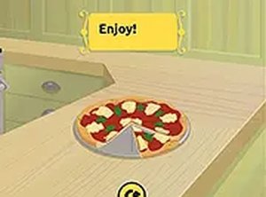 Cooking with Emma: Pizza Margherita Online Cooking Game